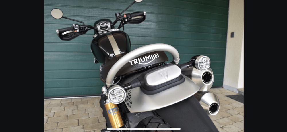 Motorrad verkaufen Triumph Scrambler XC Ankauf